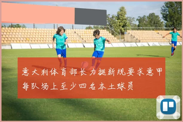 意大利体育部长力挺新规要求意甲每队场上至少四名本土球员